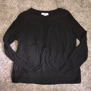 embroidered peasant blouse